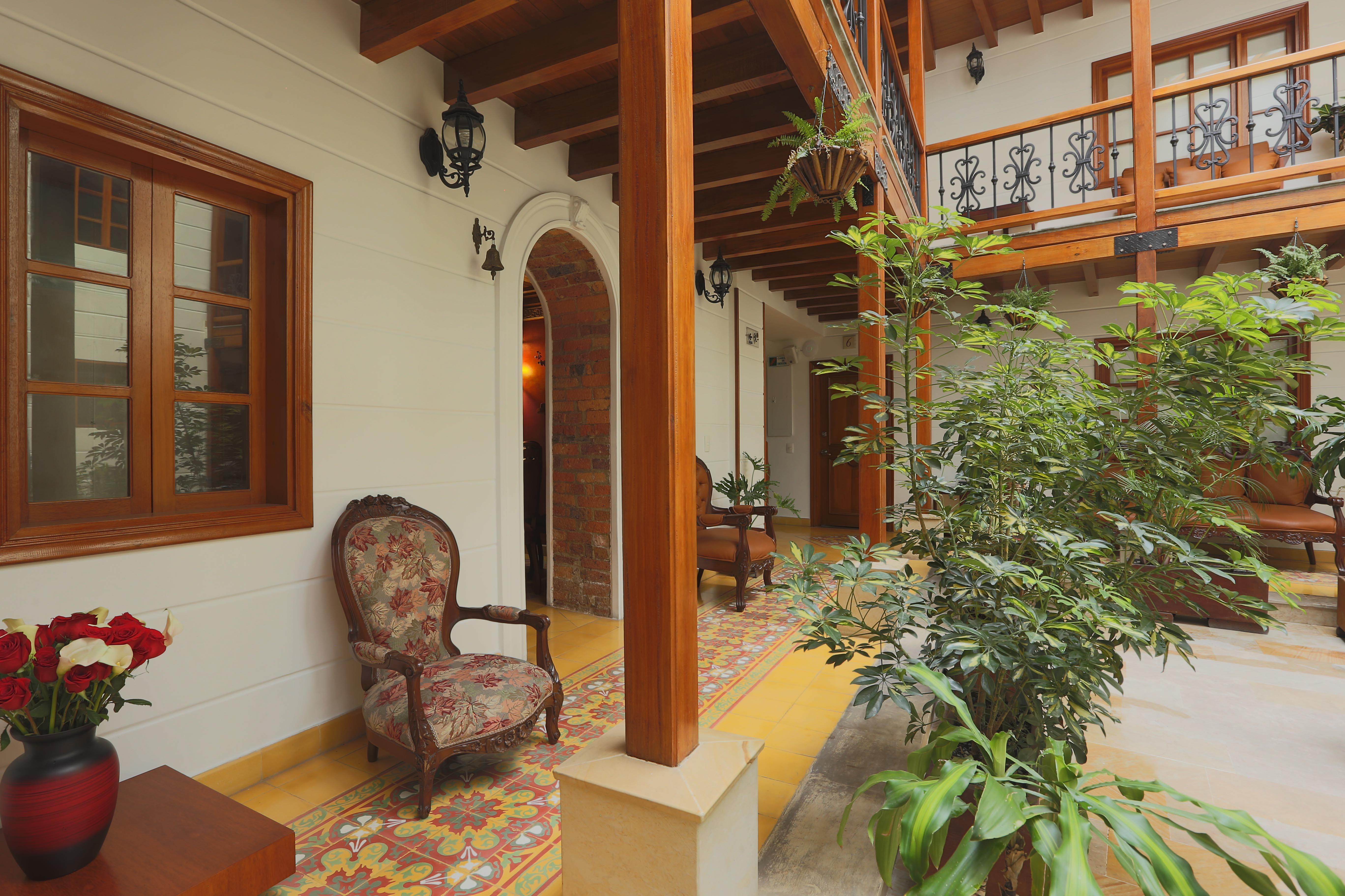 Hotel Santa Lucia Boutique Spa Bogotá Kültér fotó Interior of the house