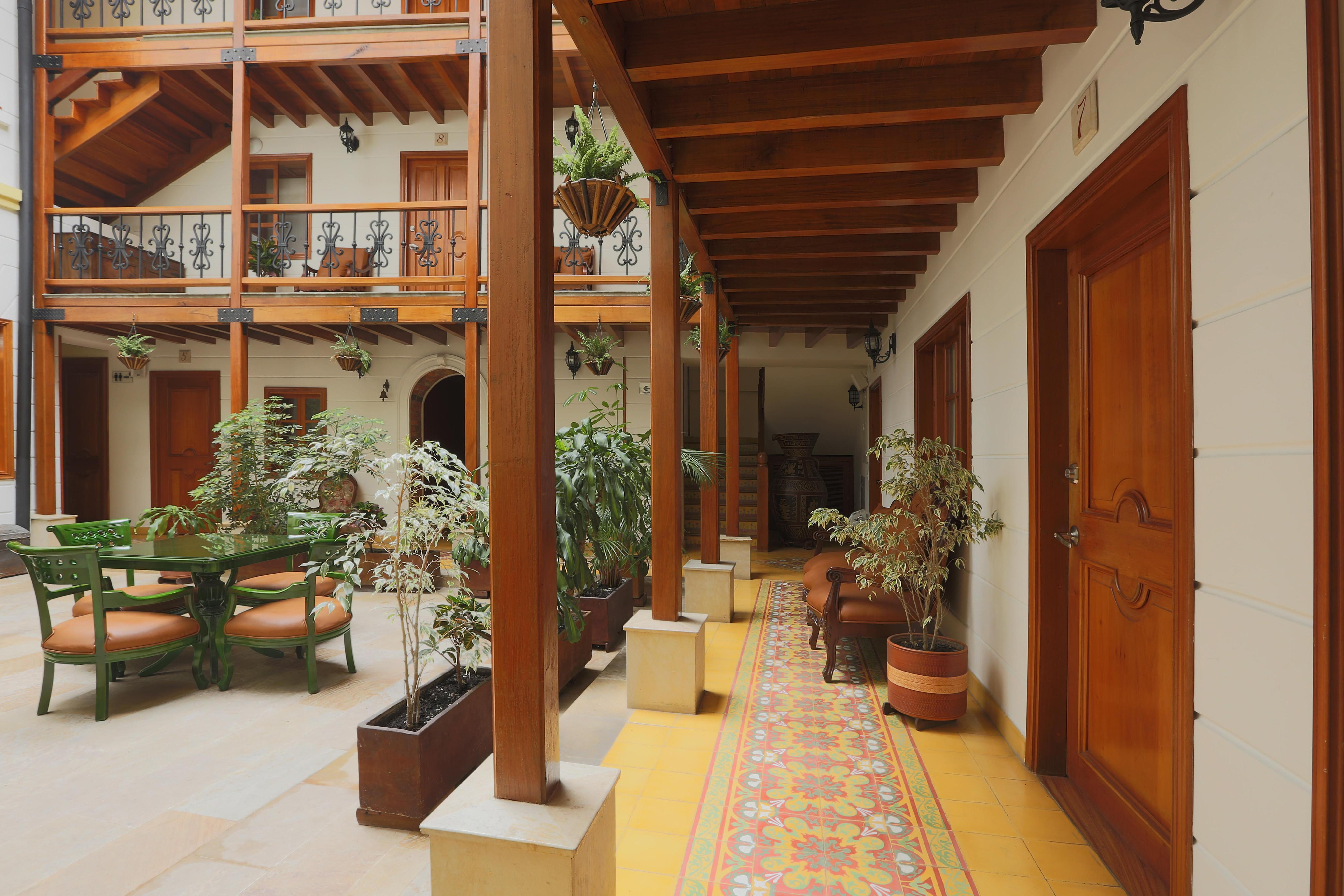 Hotel Santa Lucia Boutique Spa Bogotá Kültér fotó Interior of the hotel
