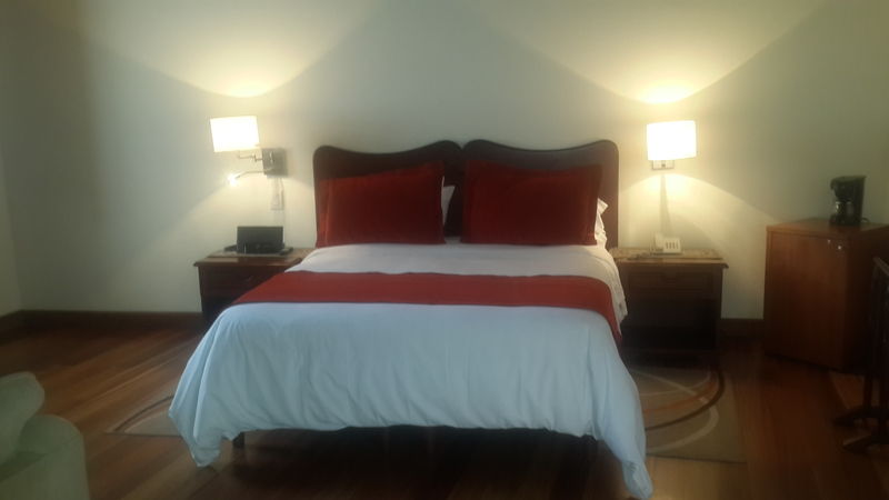 Hotel Santa Lucia Boutique Spa Bogotá Kültér fotó A bedroom at the hotel