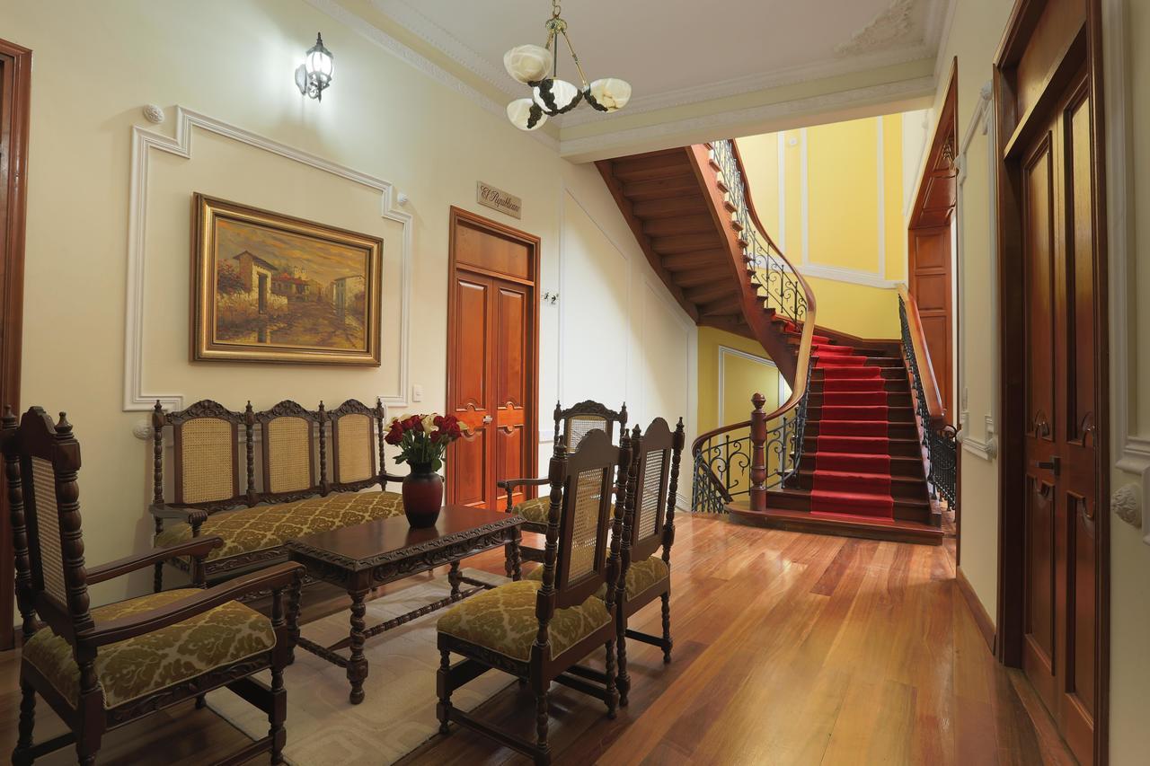 Hotel Santa Lucia Boutique Spa Bogotá Kültér fotó Interior of the house