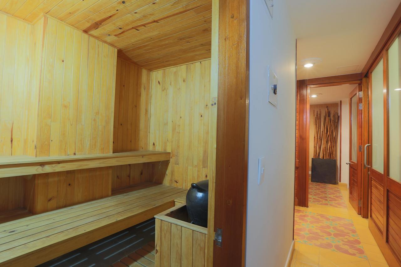 Hotel Santa Lucia Boutique Spa Bogotá Kültér fotó Sauna