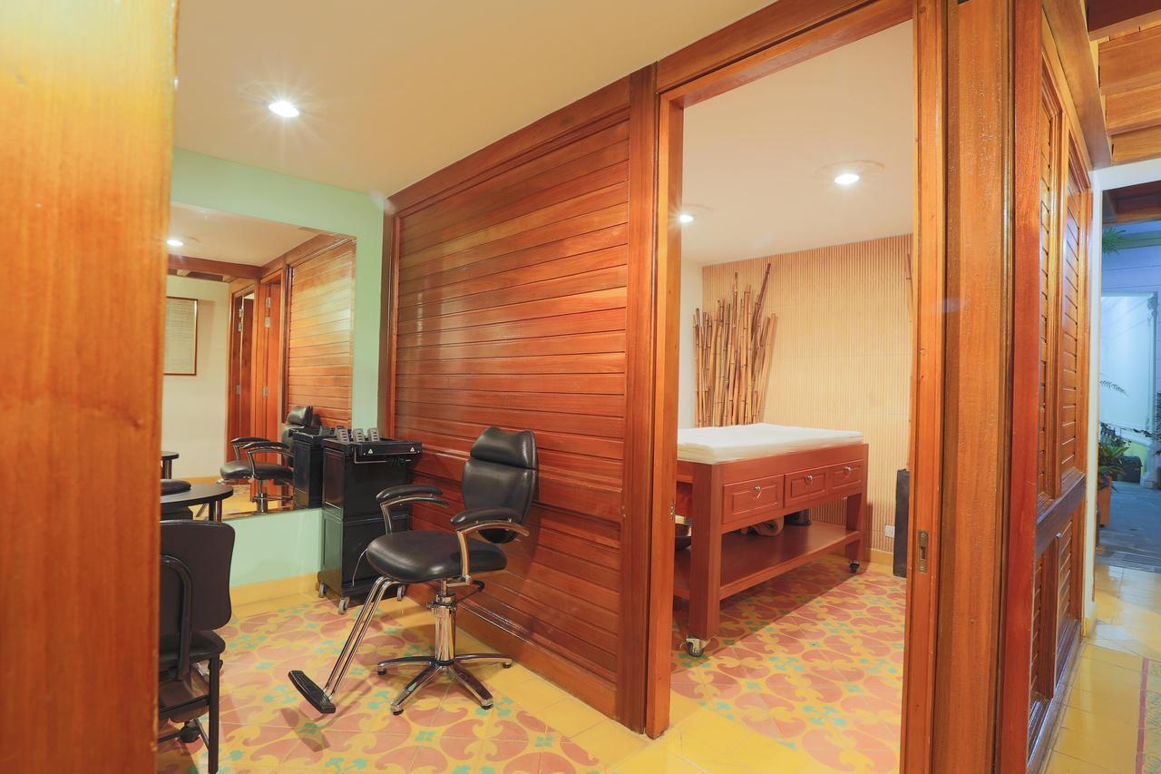 Hotel Santa Lucia Boutique Spa Bogotá Kültér fotó A salon in a hotel